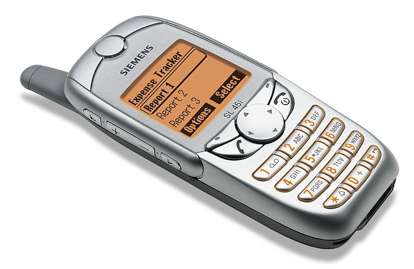 Siemens SL45 Šo telefonu... Autors: rocheese9 Kādi mobilie telefoni man piederējuši?