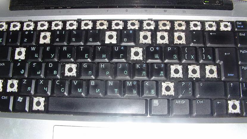  Autors: narixvalm Ko darīt ja esi aplējis datora klaviatūru?