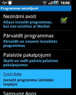 Tad atveram programmas Autors: Fosilija Kā sistēmā android izveidot screenshot bez root!