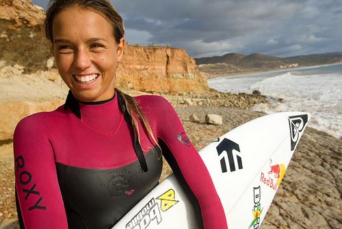 Sallijas iedvesmas ģimene un... Autors: whosays Best Female Surfers 2012