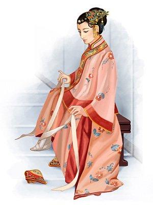 Toties Senajā Ķīnā modē visu... Autors: almazza Sieviešu ideāli gadsimtos.