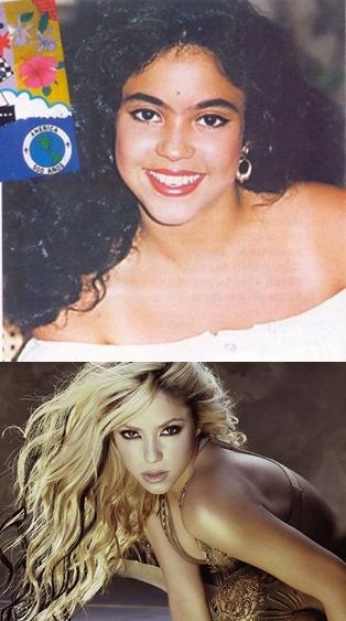 Shakira Autors: Mazaa933 Bērnībā un Tagad
