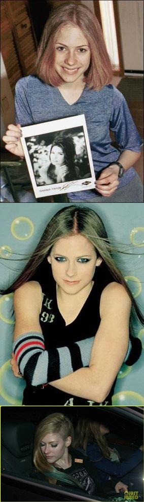Avrila Lavigne Autors: Mazaa933 Bērnībā un Tagad