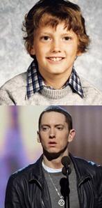 Eminem Autors: Mazaa933 Bērnībā un Tagad