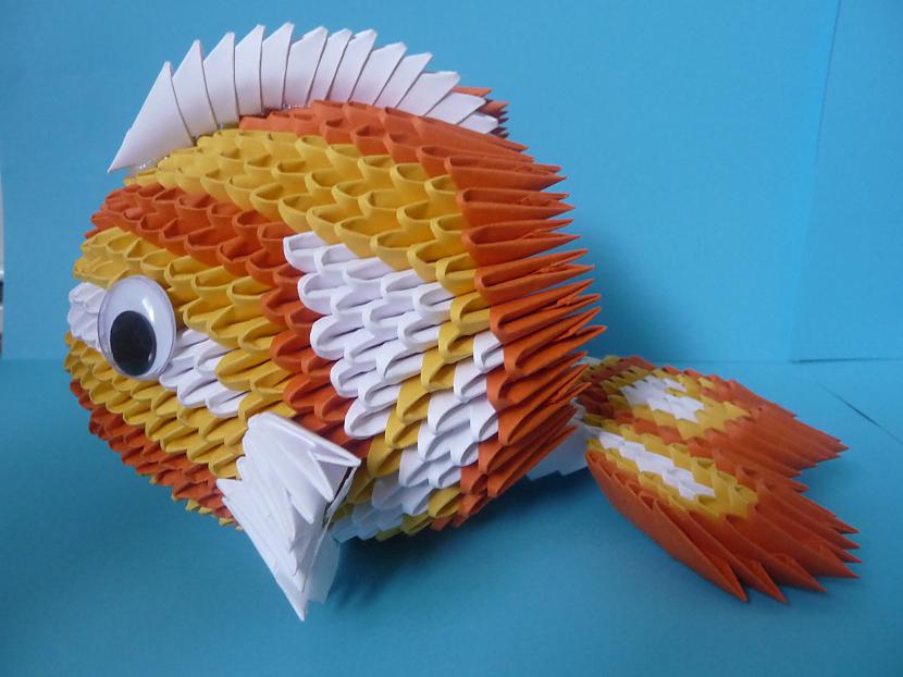 Koi zivs Vajadzīgi 248... Autors: Toms Melsudrors 3D origami.