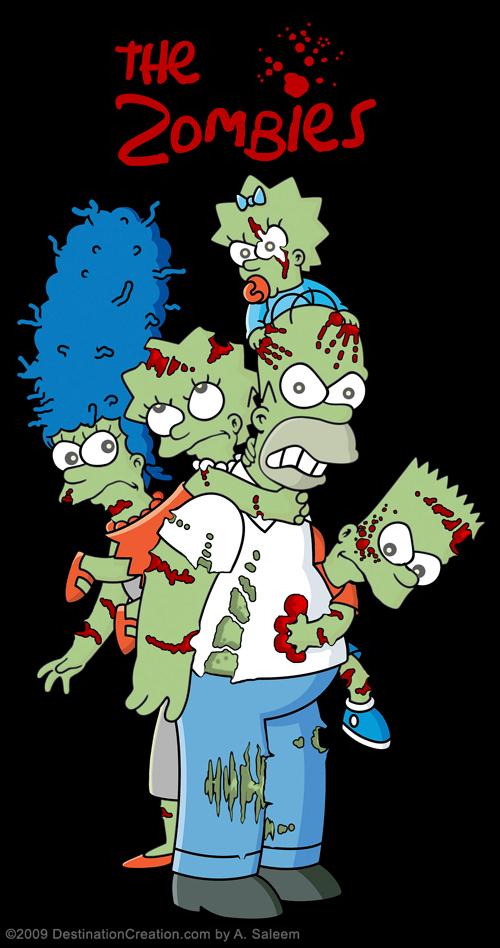  Autors: Bombonga15 The Simpsons Zombie