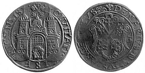 Rīgas Dālderis 1565 gads Autors: PallMall Latvijas nauda no 1211. gada