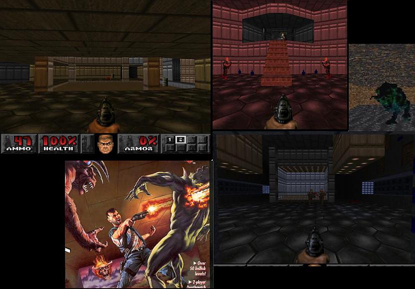 PSXDoom TC Mods kas padara... Autors: Deauth Doom modu čupa.