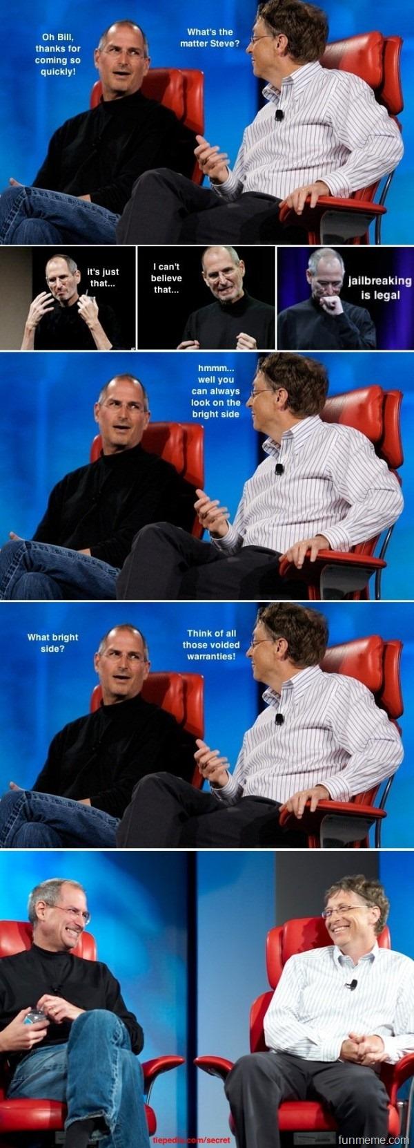  Autors: 69 Steve Jobs vs. Bill Gates [4]