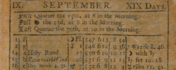 nbsp1752gada septembrī briti... Autors: GargantijA Septembris- ar skatu vēsturē.