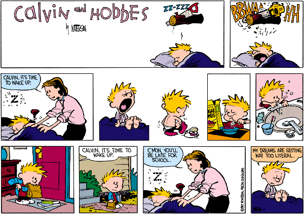  Autors: Sortmegusta Calvin and hobbs !