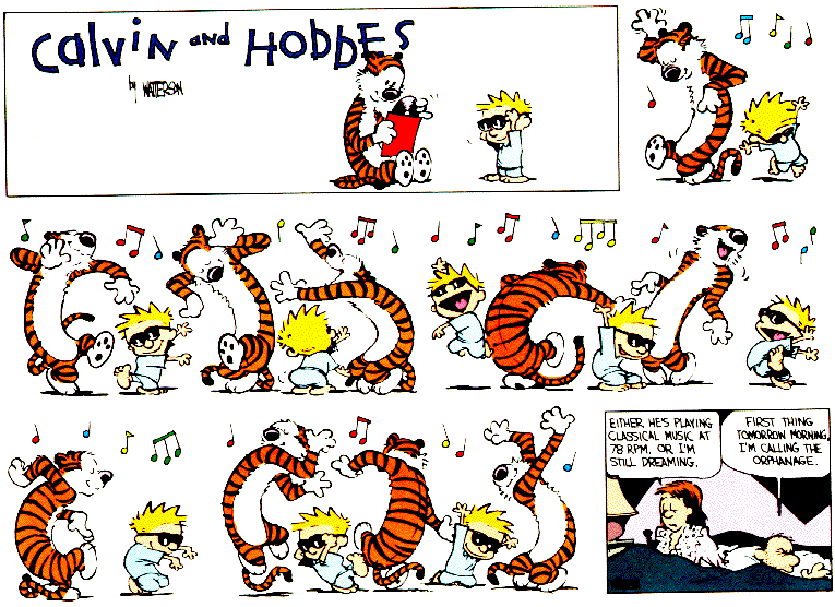  Autors: Sortmegusta Calvin and hobbs !