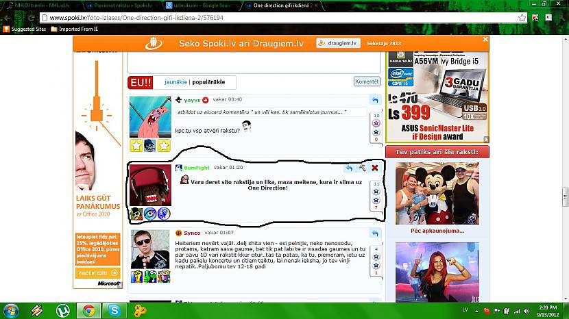 Dēļ scaroni teikuma viņa traka... Autors: 69 Man uzbrūk ''One Direction'' fani! :