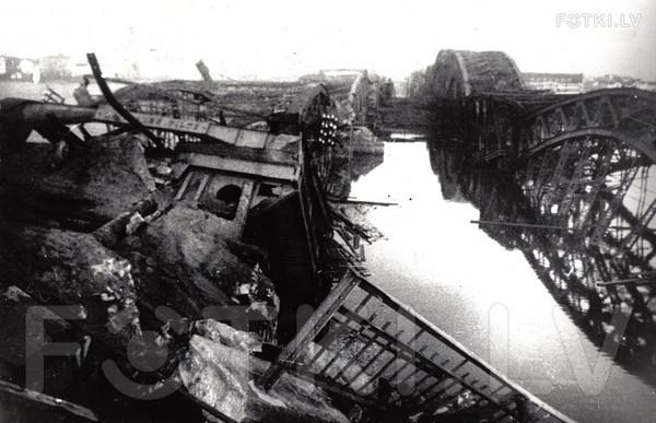 pirmajā pasaules kara laikā... Autors: PallMall Vēsture par Rīgas tiltiem