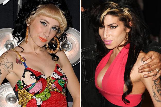 Kreayshawn un Amy Winehouse Autors: Dnite Celeb look-alike