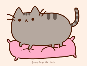 pusheen on pillow Autors: wolfsdream pusheen cat
