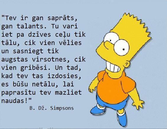  Autors: Fosilija Simpsonu citāti 2