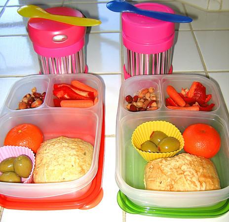Tomātu zupa pupiņu salāti... Autors: sfinksa Idejas pusdienu vai uzkodu kastītēm
