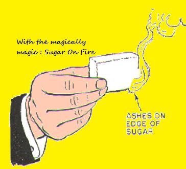 Cigaretes pelnus un cukuru... Autors: LilCRazyLejskalns Kā aizdedzināt cukuru?
