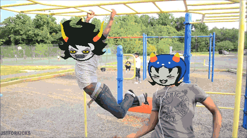 monkey bars party!!