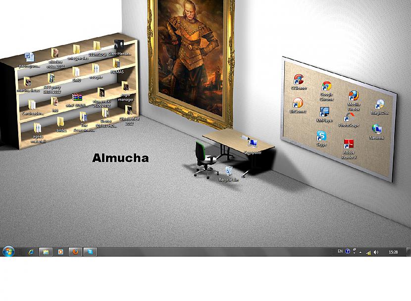  Autors: ORGAZMO Kā izskatās spoku Desktopi /3/