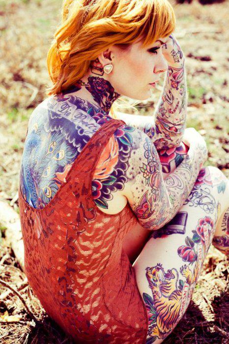 Posted at... Autors: VectorX tattooed Women X