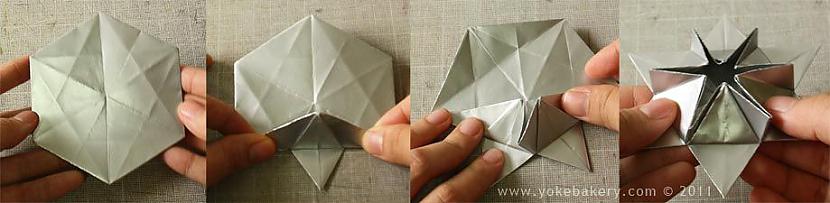  Autors: Fosilija Sniegpārslas (origami un papīra griešana)