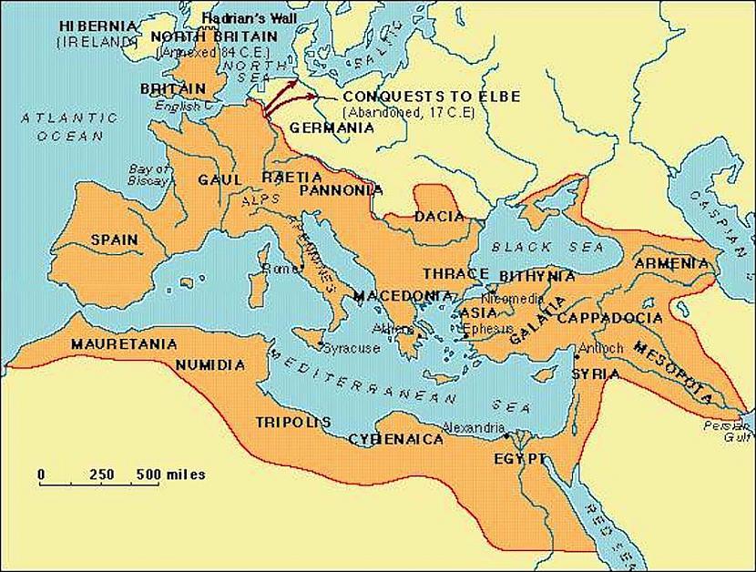 Romas impērijā Kā... Autors: Fosilija Kartes, kas izskaidro procesus visā pasaulē