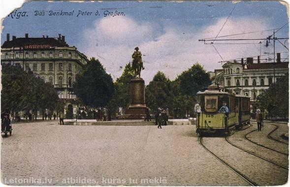 Pētera Lielā statuja 20... Autors: BastardsLatvia Rīga, Tad un Tagad,