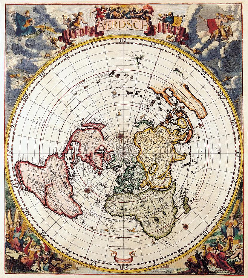 Antique Maps of the WorldPolar... Autors: Werkis2 Senas pasaules kartes