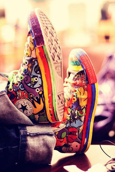 colorfull sneakersnbsppuksti Autors: kukuperson My Life ♥