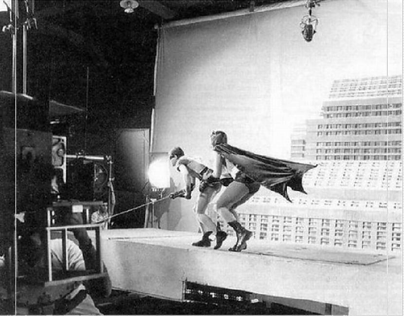 1966 gads Filmējot Betmenu... Autors: Moonwalker 30 pārsteidzoši foto no pagātnes 2