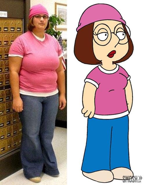 Включи мег. Мэг Гриффин в Нижнем белье. Real Life meg Griffin. Мэг Гриффин в реальной жизни. Лоис Гриффин в реальности.