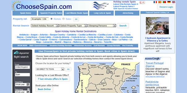 Choose Spain  Choses Pain Autors: Fosilija Neveiksmīgi izvēlēti domēni