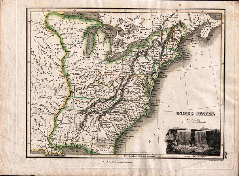 Amerika kāda tā bija 1814gadā Autors: Fosilija Kartes, kas kādreiz var noderēt