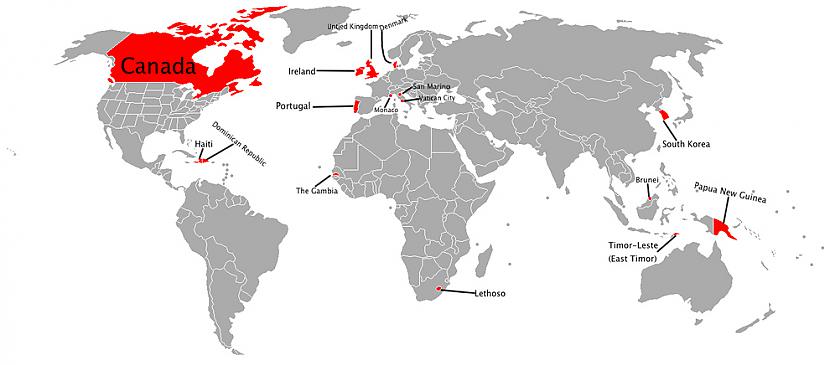 Pasaules valstis kurām ir... Autors: Fosilija Kartes, kas kādreiz var noderēt