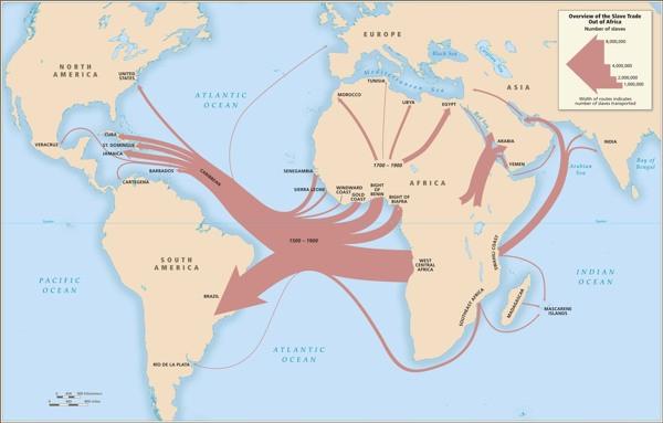 Atlantijas vergu tirdzniecība... Autors: Raacens Nāvējošākie notikumi cilvēces vēsturē
