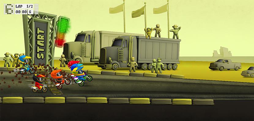  Autors: narixvalm BMX braucēja Artūra Matisona izstrādātā spēle Fearless Wheel