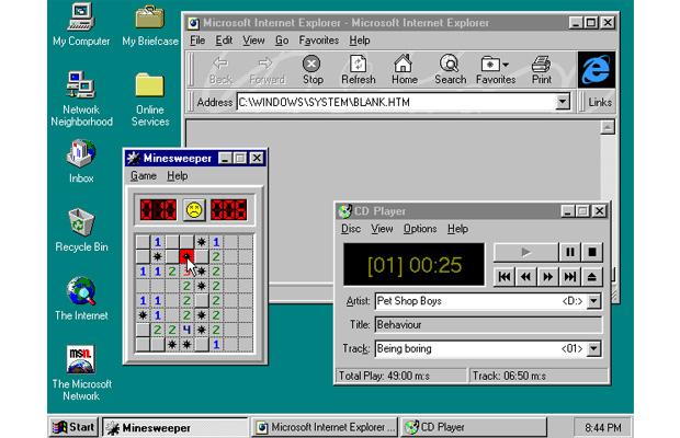Gandrīz visi lietoja Windows... Autors: Fosilija 10 lietas, ko cilvēki darīja ar datoru 1997. gadā.