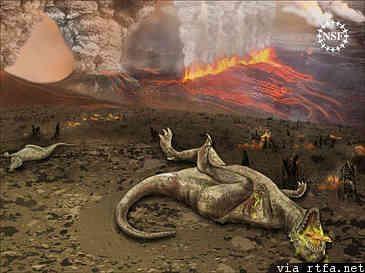 Pirms 65 miljoniem gadu Krīta... Autors: Karalis Jānis 5 lielākās masu izmiršanas uz Zemes.