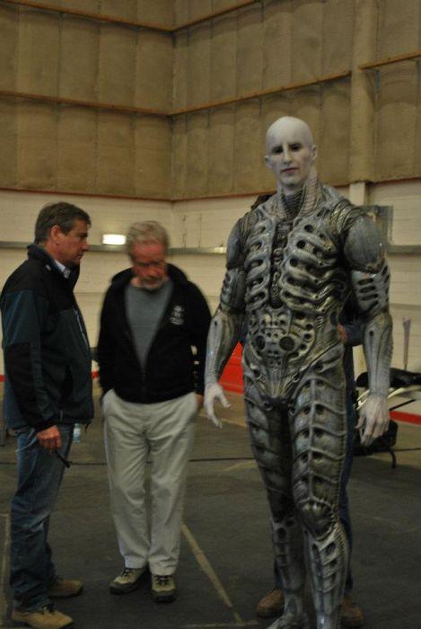  Autors: littlemonster19 Makeup Secrets "Creator" from the movie "Prometheus"