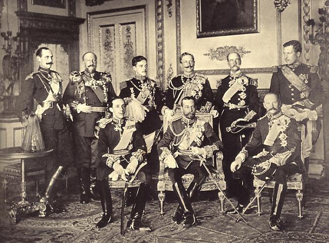 Deviņi karaļi vienā bildē... Autors: NakedLemon Bildes no vēstures