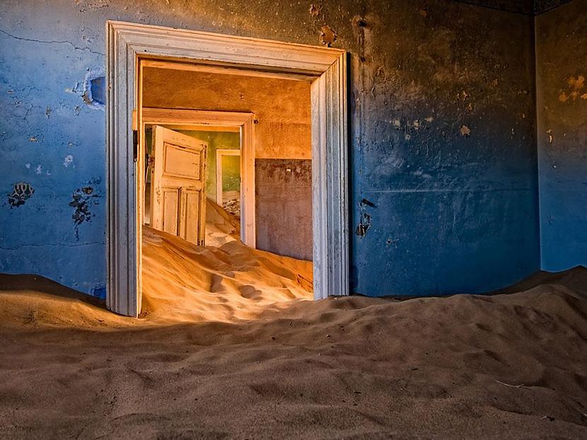 Kolmanskopas pilsēta Namībijā Autors: Franziskaner Cilvēku pamestas vietas