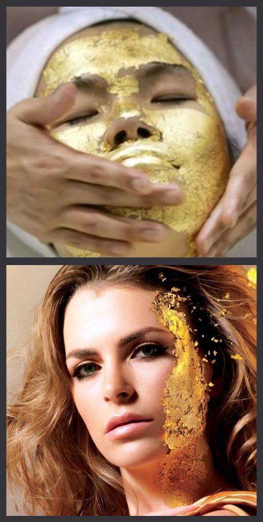 24 karātu zelta maskaNē ndash... Autors: Budzisss Vājprātīgas skaistumkopšanas metodes