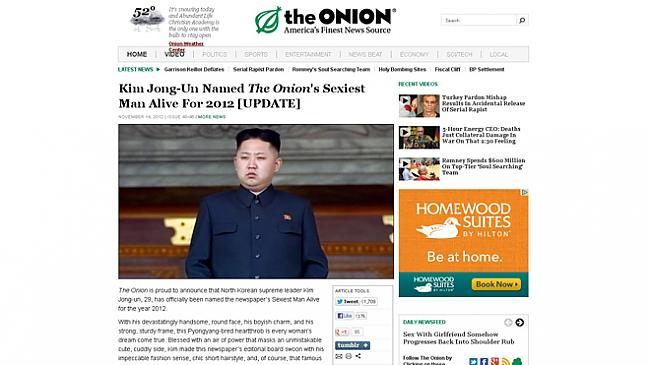 2012 gadā humora mājaslapa... Autors: Ibumetīns Kim Jong-un fakti.