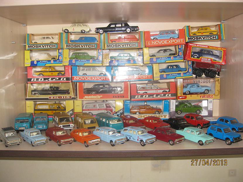  Autors: rinaldo99 manas auto modeļu kolekcijas kopskats.