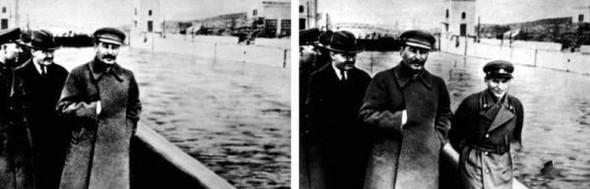 1930No fotogrāfijas ar Staļinu... Autors: Fosilija Manipulācijas ar fotogrāfijām.