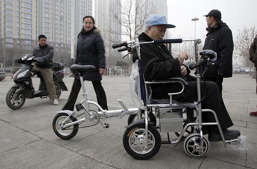 Velosipēda un invalīdu ratiņu... Autors: Fosilija Ķīniešu DIY