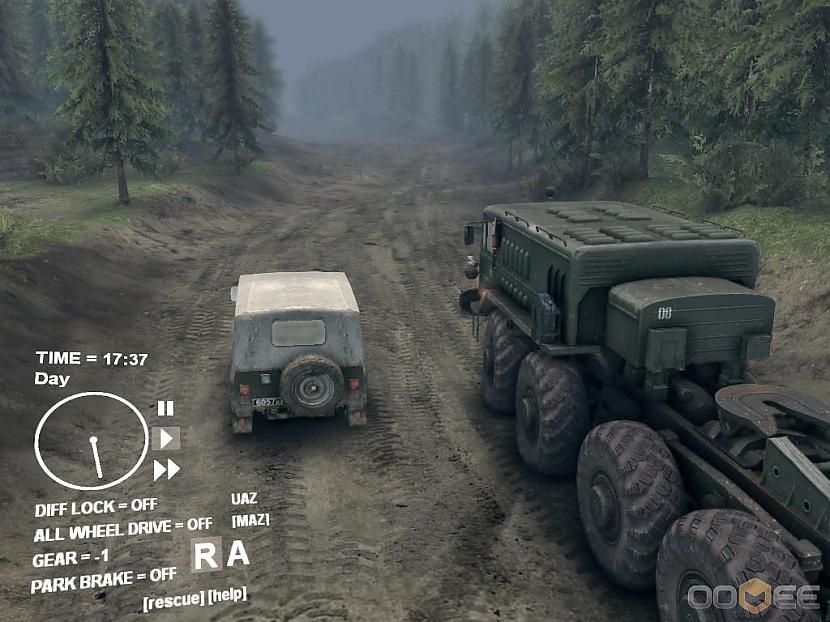 Un shis ir lielais kamaz vai... Autors: ShArK09 Spintires