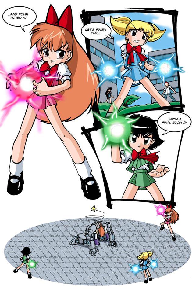  Autors: Sortmegusta Powerpuff Girl Doujinshi - 1 Daļa